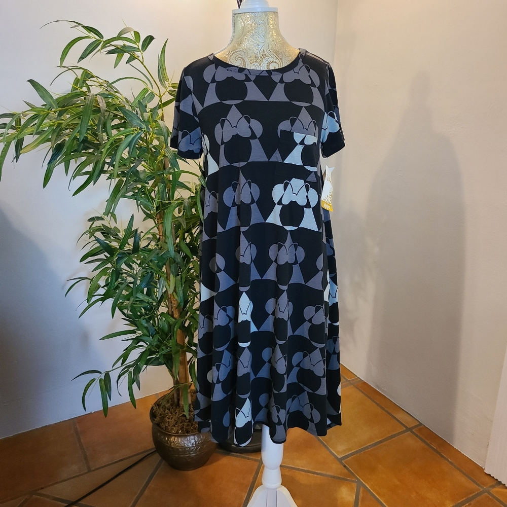LulaRoe Minnie Mouse Hi-Low Dress
